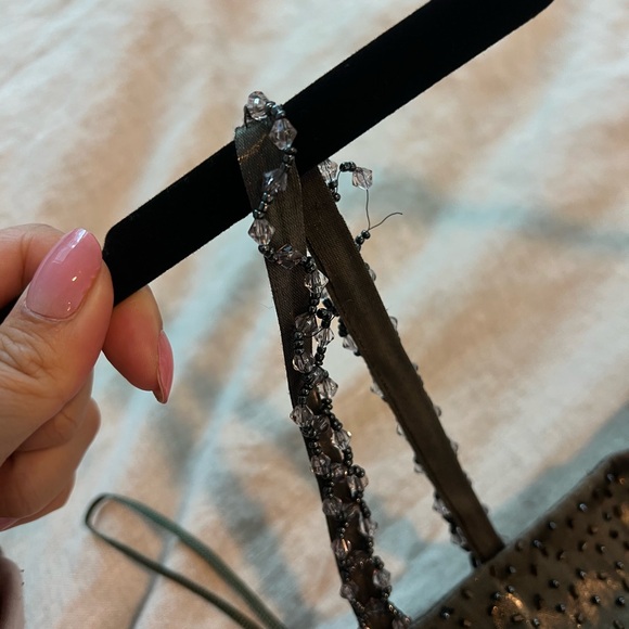 Cache Beaded Vintage Gown Y2K - Picture 3 of 8